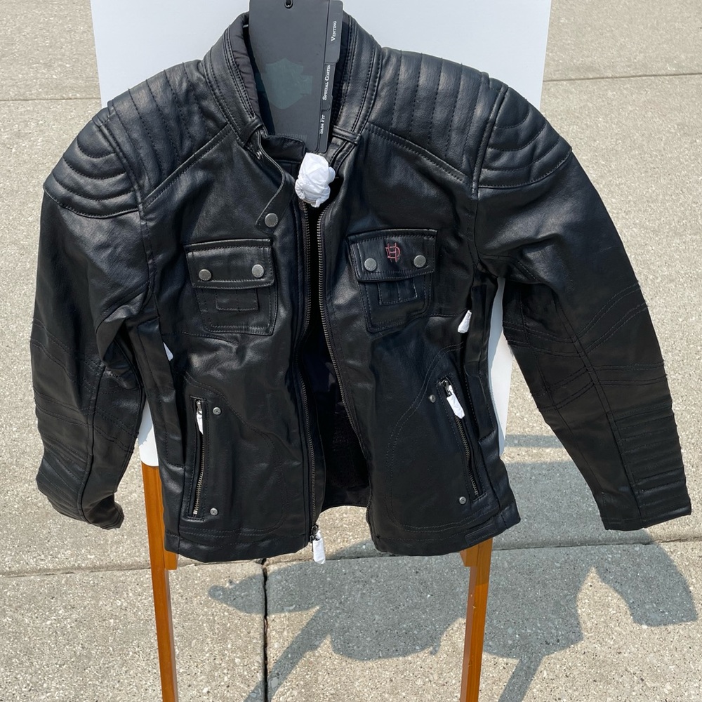 NWT Harley women’s leather jacket